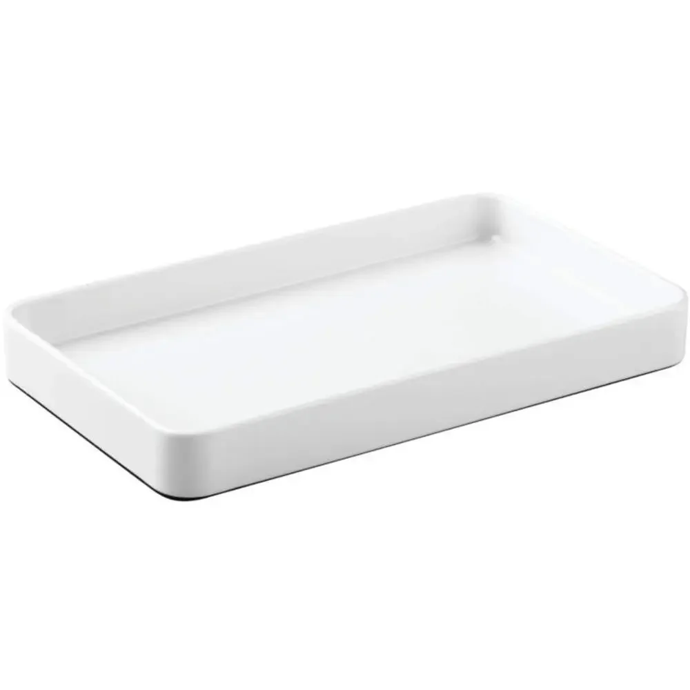 Metal Guest Towel Tray Nonslip Vanity Board Bathroom Kitchen